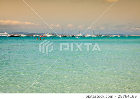 Formentera balearic island view from sea  29764169