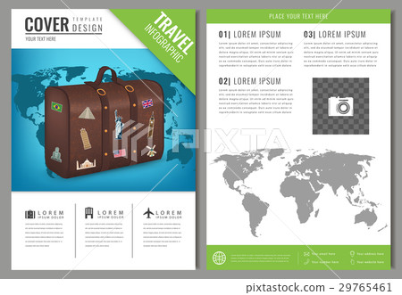 Travel brochure design. Template for Travel and Travel brochure design. Template for Travel and 29765461