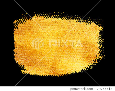 Vector golden brush stroke for your amazing design Vector golden brush stroke for your amazing design 29765518
