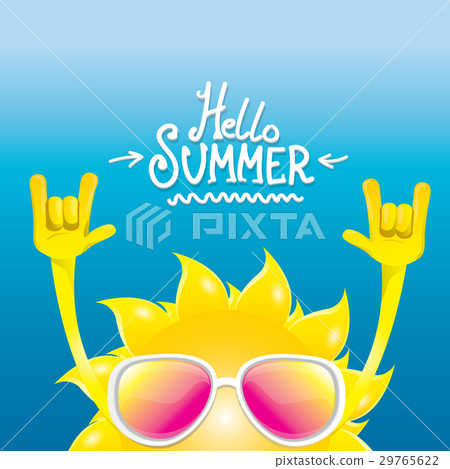 hello summer rock n roll poster. summer party 29765622