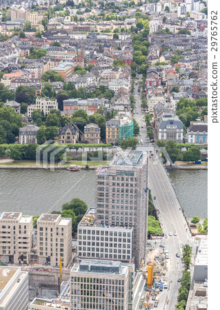 Frankfurt Germany aerial view Frankfurt Germany aerial view 29765762