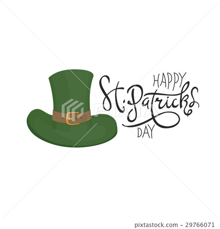 Saint Patrick's hat symbol. Celebration design Saint Patrick's hat symbol. Celebration design 29766071