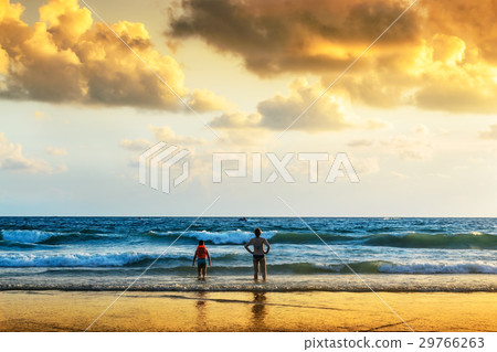 Seascape landscape nature in twilight Seascape landscape nature in twilight 29766263