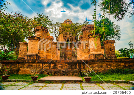 The towers of Po Nagar near Nha Trang in Vietnam The towers of Po Nagar near Nha Trang in Vietnam 29766400