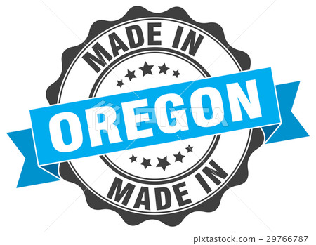 made in Oregon round seal made in Oregon round seal 29766787
