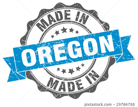 made in Oregon round seal made in Oregon round seal 29766788
