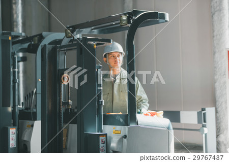 叉車 人 人物 29767487
