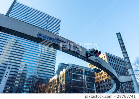 Shinjuku police station back intersection Shinjuku police station back intersection 29768741