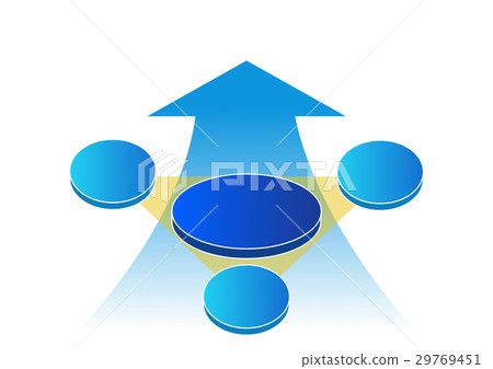 Business flow diagram 29769451