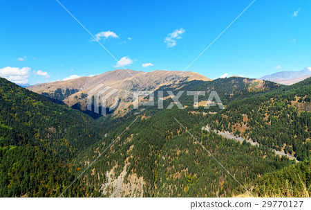 View on Mountains. Tusheti Nature Reserve. Georgia 29770127