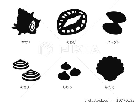 Foodstuff, food silhouette illustration, icon silhouette, icon 29770152