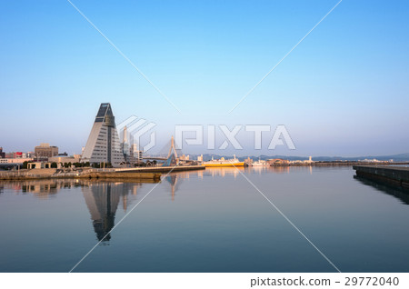 青森港的早晨 29772040