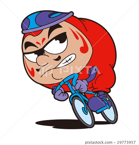 自行車賽車手角色,自行車賽,騎自行車,達摩賽車手 自行車賽車手角色,自行車賽,騎自行車,達摩賽車手 29773957