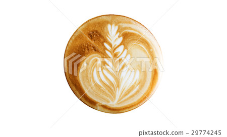 Hot coffee on an isolate white background. Hot coffee on an isolate white background. 29774245