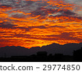 Burning morning glow Tateyama mountain range 29774850