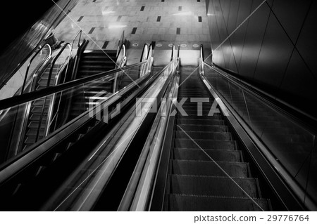 Escalators at the airport Escalators at the airport 29776764