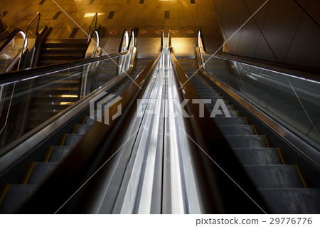 Escalators at the airport 29776776