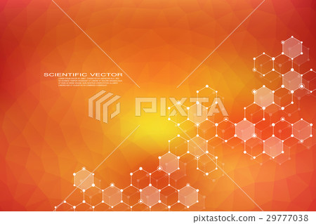 Hexagonal structure molecule dna of neurons system 29777038