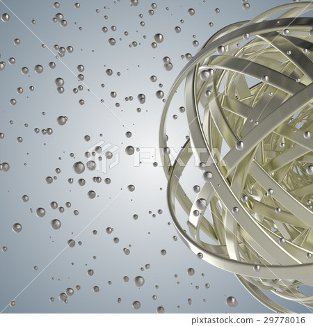 3d sphere of multicolored rings in cloud 3d sphere of multicolored rings in cloud 29778016