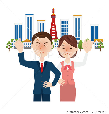 男人和女人的商人 29779943