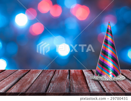 celebration background of Wood table top 29780431