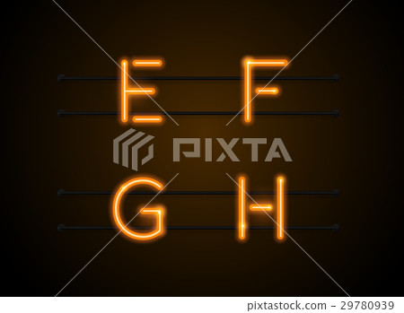 neon font efgh neon font efgh 29780939