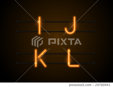 neon font ijkl neon font ijkl 29780941