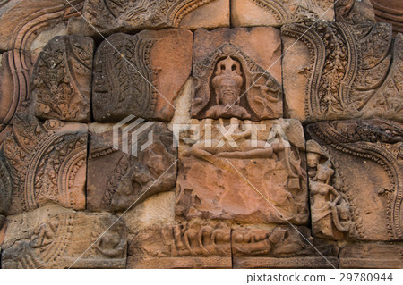 The view path lintel ancient historical park. The view path lintel ancient historical park. 29780944