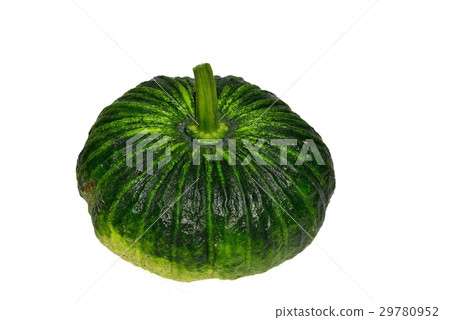 Green pumpkin isolated on white. Green pumpkin isolated on white. 29780952