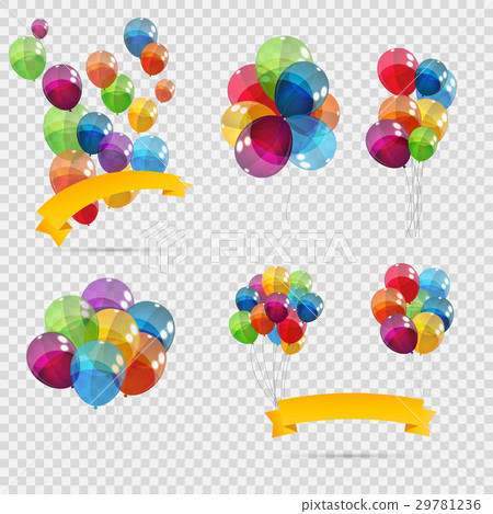 Set, Bunches and Groups of Color Glossy Helium Set, Bunches and Groups of Color Glossy Helium 29781236