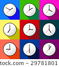 Set clock icon Vector illustration design EPS10 29781801