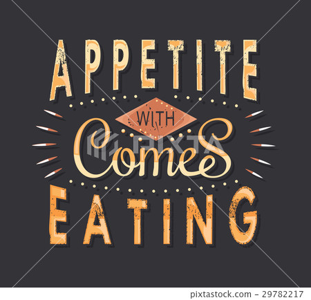 Set of Vintage Food Typographic Quotes Set of Vintage Food Typographic Quotes 29782217