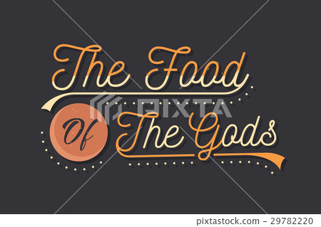 Set of Vintage Food Typographic Quotes Set of Vintage Food Typographic Quotes 29782220