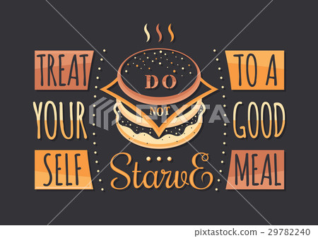 Set of Vintage Food Typographic Quotes Set of Vintage Food Typographic Quotes 29782240