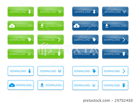 Set of Download Buttons 29782488