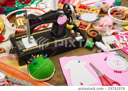 sewing accessories, seamstress workplace sewing accessories, seamstress workplace 29782876