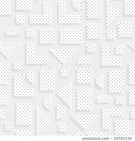 Seamless pattern in 90 80 style - Stock Illustration [29783530] - PIXTA