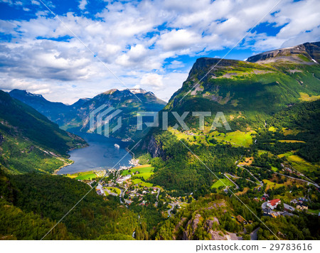 Geiranger fjord, Norway. 29783616