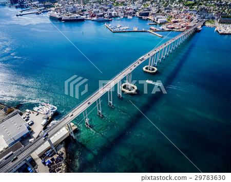 Bridge of city Tromso, Norway Bridge of city Tromso, Norway 29783630