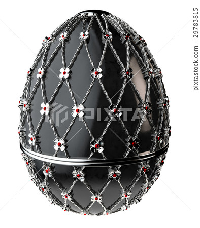 Jewelry egg. 3D render. 29783815