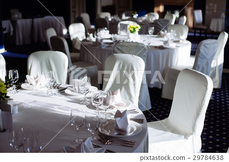Table set for an event party or wedding Table set for an event party or wedding 29784638