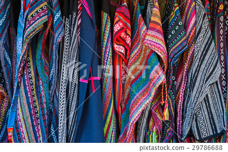 Cloth with Hmong ethnic patterns 29786688