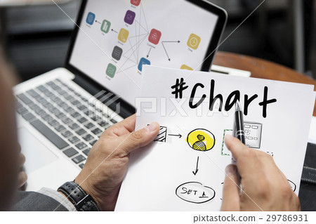 Flow Chart Information Strategy Icon 29786931