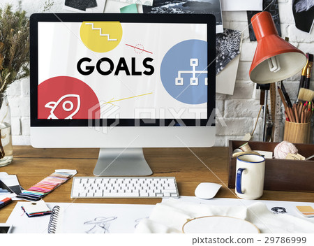Business Entrepreneurship Plan Success Icons 29786999