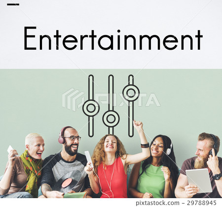 Music Streaming Media Entertainment Equalizer 29788945