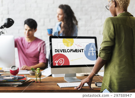 Business Entrepreneurship Plan Success Icons 29788947