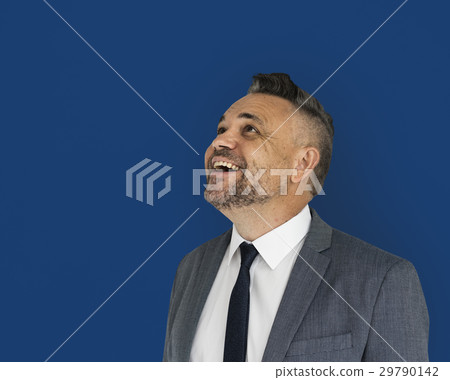 Businessman Smiling Happiness Portrait 29790142