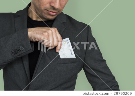 Business Man Credit Card Concept Business Man Credit Card Concept 29790209