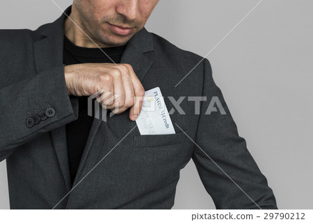 Business Man Credit Card Concept Business Man Credit Card Concept 29790212