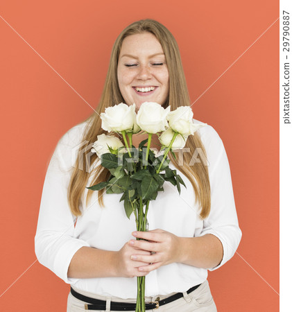 Studio People Shoot Portrait Isolated Studio People Shoot Portrait Isolated 29790887